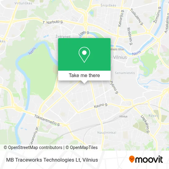 MB Traceworks Technologies Lt map