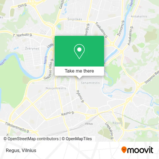 Regus map