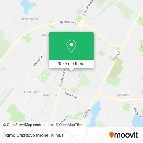Rimo Drazdovo Imone map