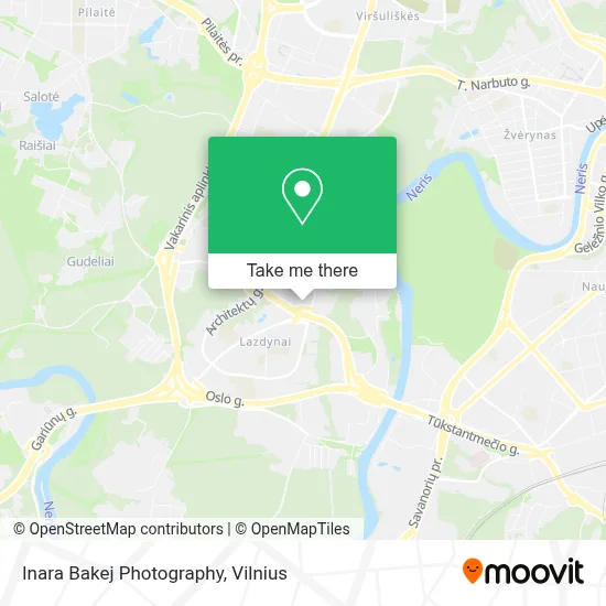 Inara Bakej Photography map