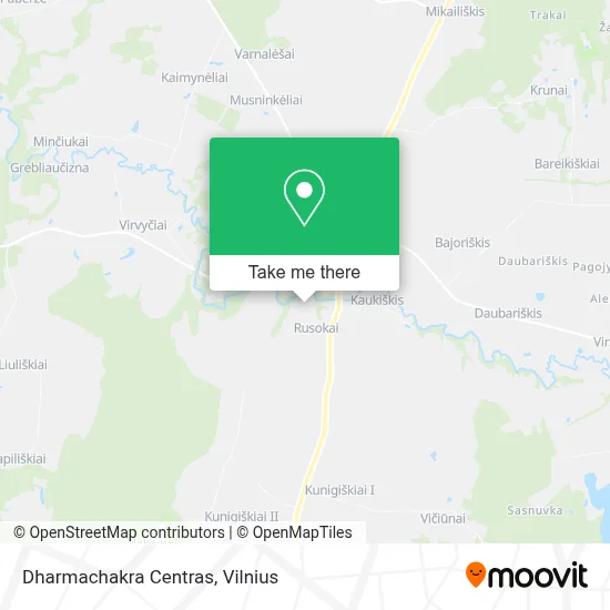 Dharmachakra Centras map