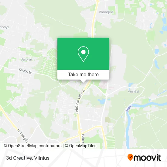 3d Creative map