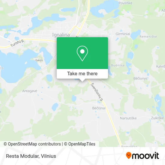 Resta Modular map