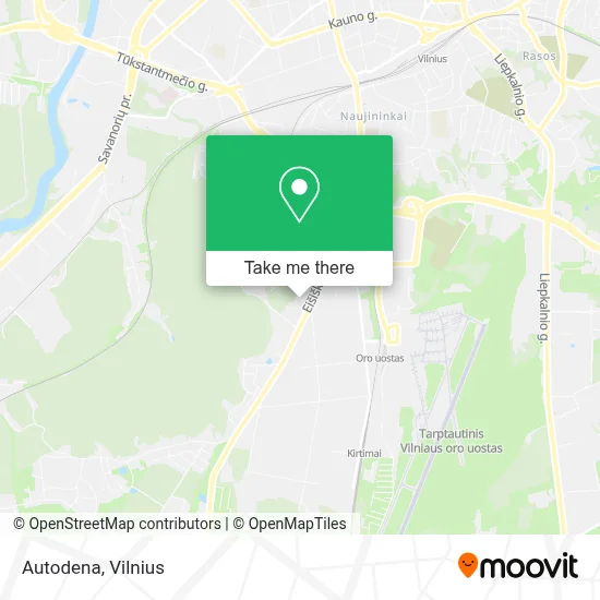 Autodena map
