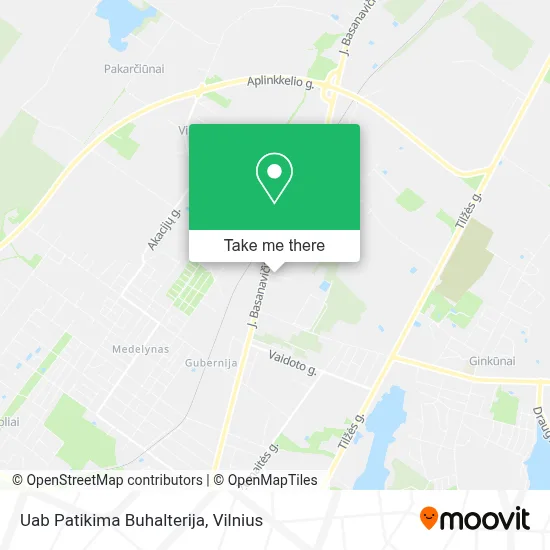 Uab Patikima Buhalterija map
