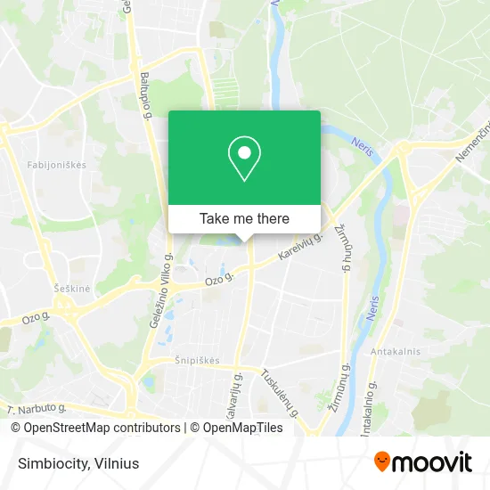 Simbiocity map