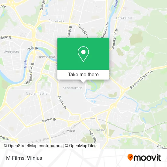 M-Films map