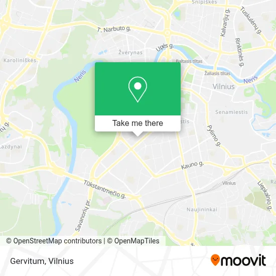 Gervitum map
