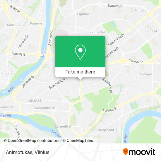 Animotukas map