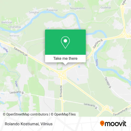 Rolando Kostiumai map