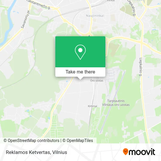 Reklamos Ketvertas map