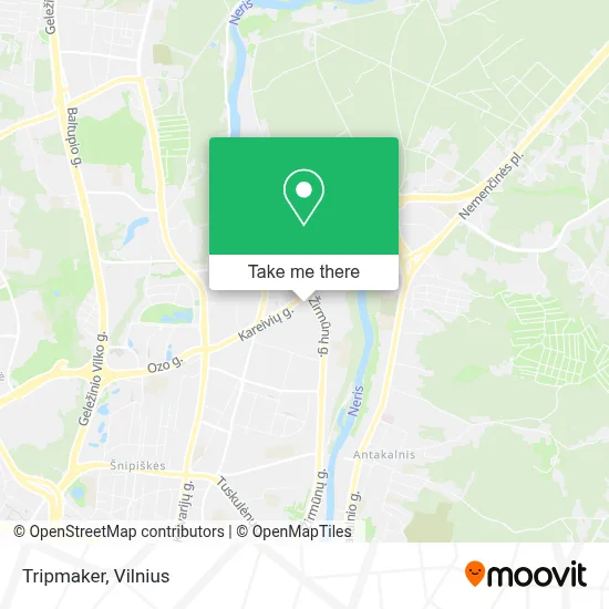 Tripmaker map