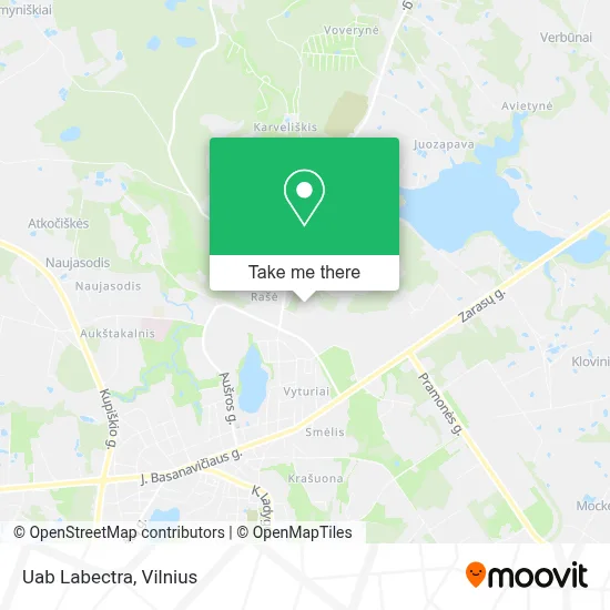 Uab Labectra map