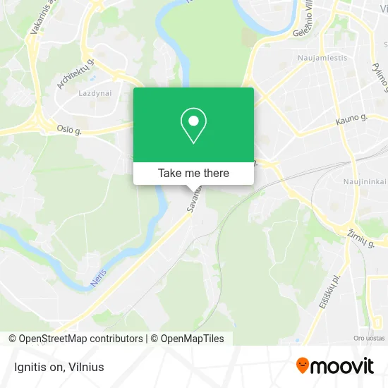 Ignitis on map