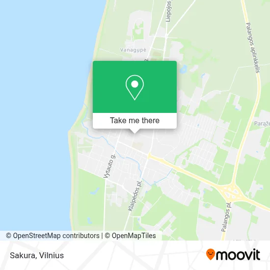 Sakura map