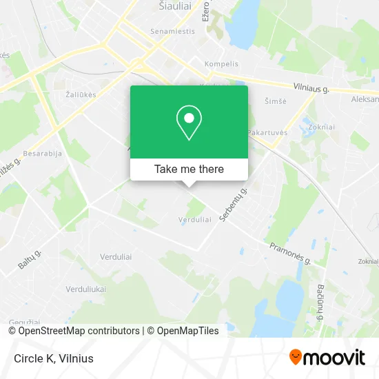Circle K map