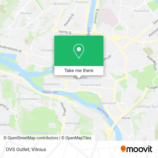 Ovs Outlet map