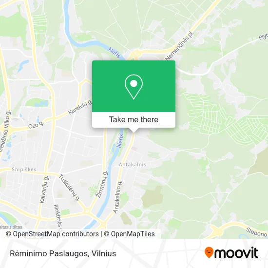 Rėminimo Paslaugos map