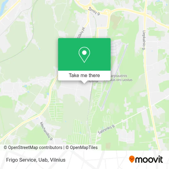 Frigo Service, Uab map
