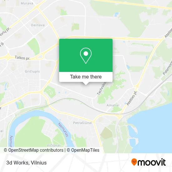 3d Works map