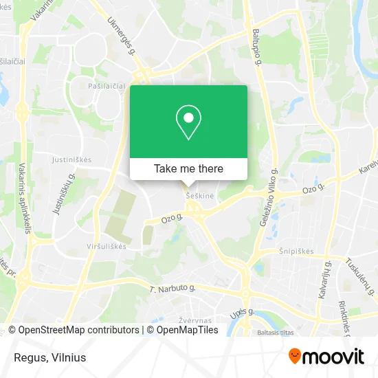 Regus map