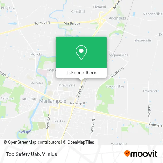 Top Safety Uab map