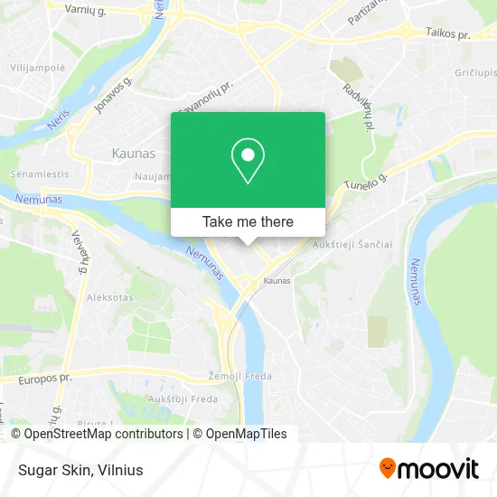 Sugar Skin map