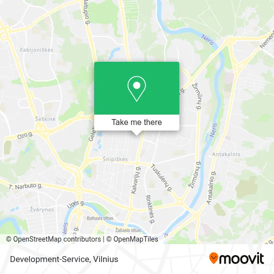 Development-Service map