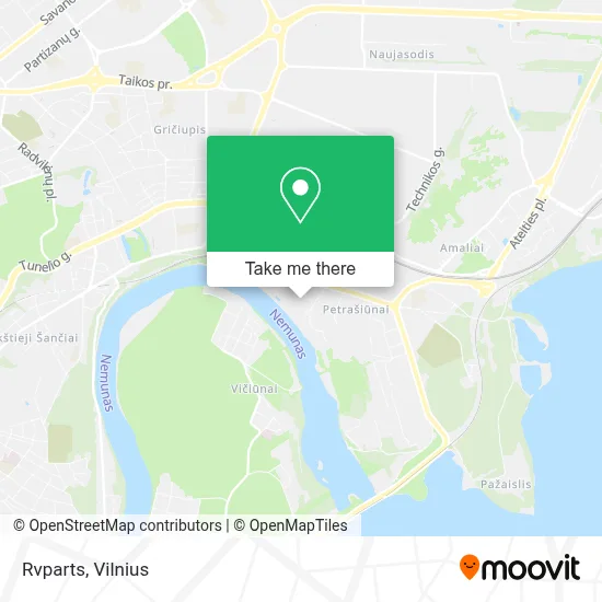 Rvparts map