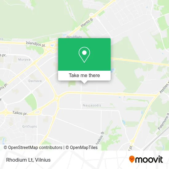 Rhodium Lt map