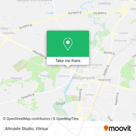 Altruiste Studio map