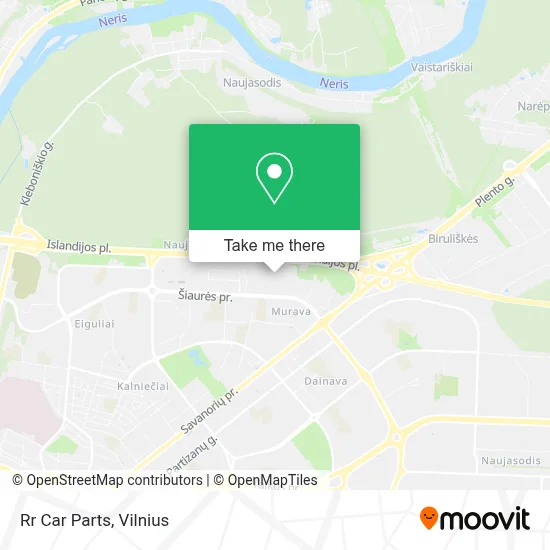 Rr Car Parts map