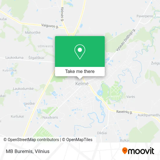MB Buremis map