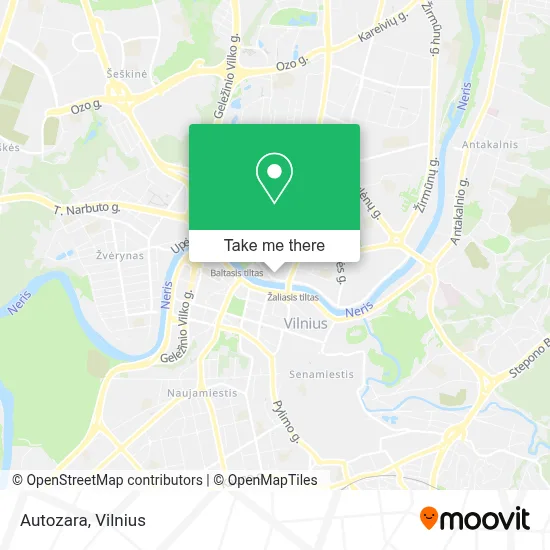 Autozara map