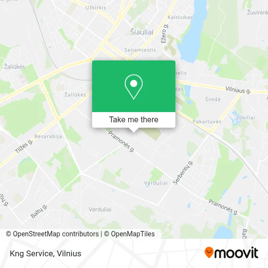 Kng Service map