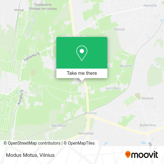 Modus Motus map