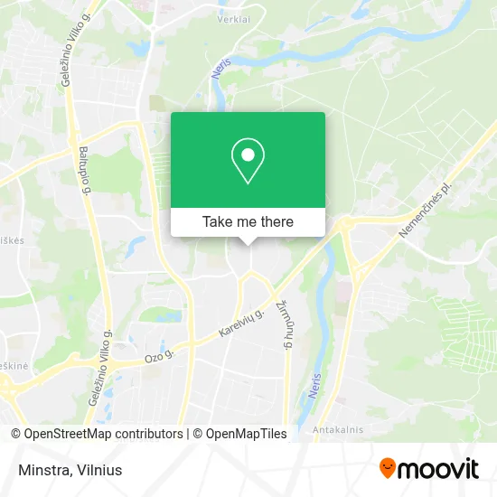 Minstra map