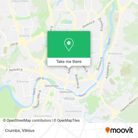 Crumbs map