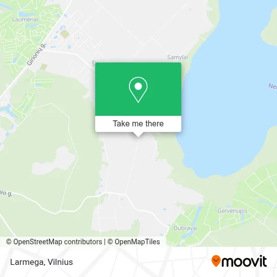 Larmega map
