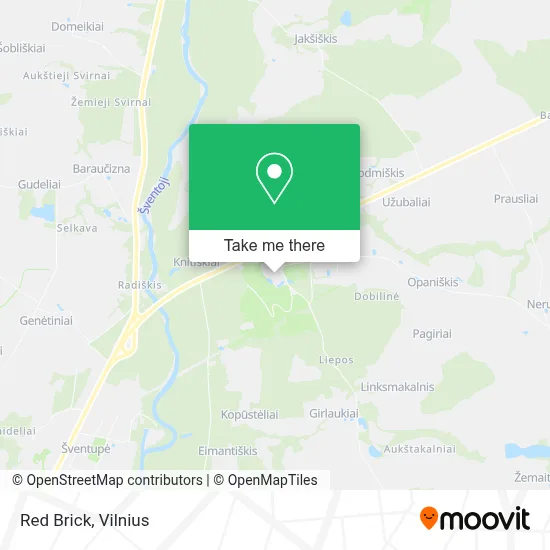 Red Brick map