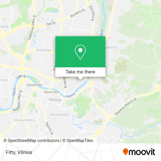 Fitty map