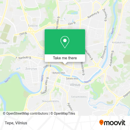 Tepe map