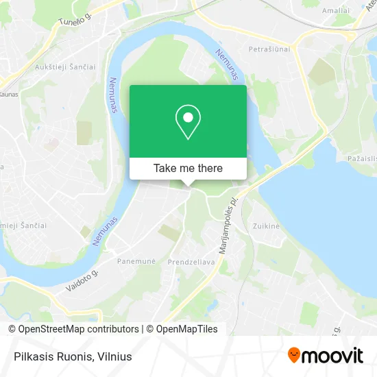 Pilkasis Ruonis map