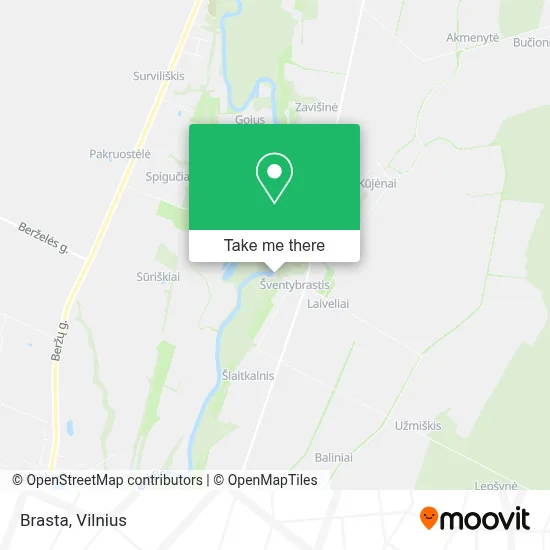 Brasta map