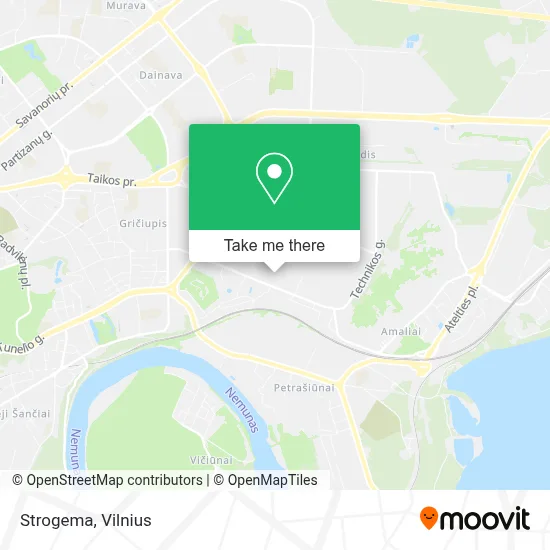 Strogema map