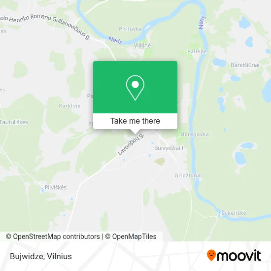 Bujwidze map