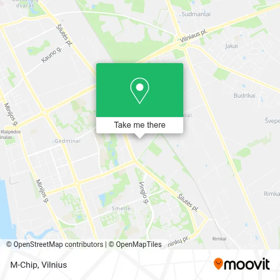 M-Chip map