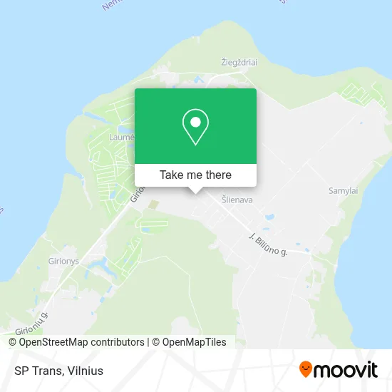 SP Trans map