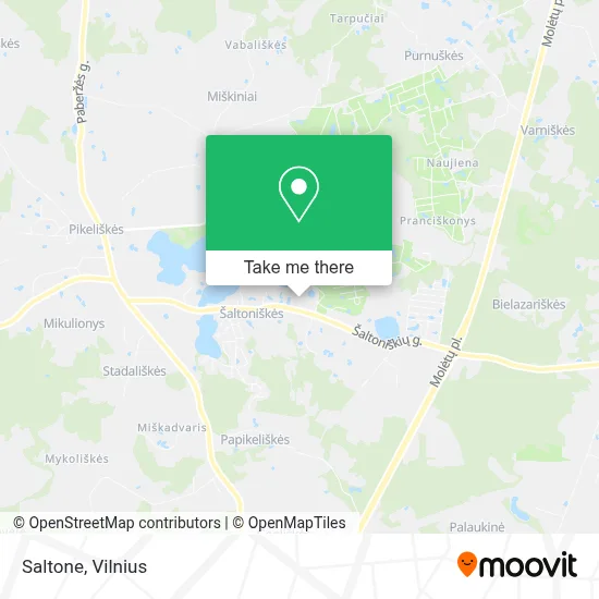 Saltone map