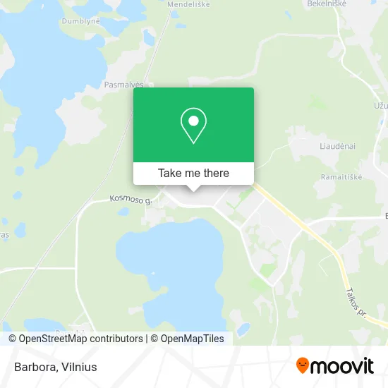Barbora map